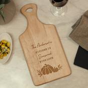 Personalised Pumpkin Paddle Chopping Board - ForYou.ie image
