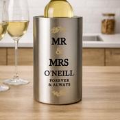 Personalised Couples Wine Cooler - ForYou.ie image