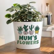 Personalised Big Text Large Plant Pot - ForYou.ie image