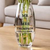 Personalised Couples Bullet Vase - ForYou.ie image