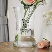 Personalised Couples Waisted Vase - ForYou.ie image