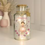 Personalised Fairy Princess LED Glass Jar - ForYou.ie image
