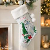 Personalised The Snowman Christmas Wishes Stocking - ForYou.ie image