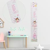 Personalised Fairy Princess Height Chart - ForYou.ie image
