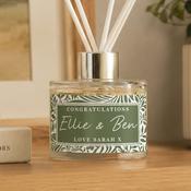 Personalised Green Botanical Reed Diffuser - ForYou.ie image