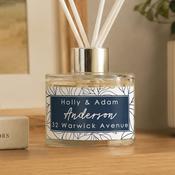 Personalised Blue Botanical Reed Diffuser - ForYou.ie image