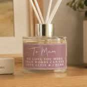 Personalised Dusky Pink Reed Diffuser - ForYou.ie image
