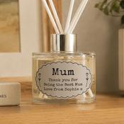 Personalised Oval Scallop Reed Diffuser - ForYou.ie image