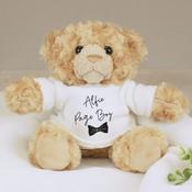 Personalised Bow Tie Page Boy Bear - ForYou.ie image