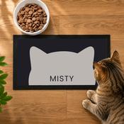 Personalised Cat Bowl Mat - ForYou.ie image