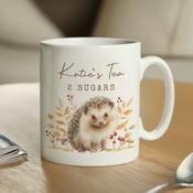 Personalised Hedgehog Mug - ForYou.ie image
