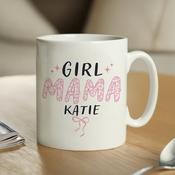 Personalised Girl Mama Mug - ForYou.ie image