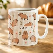 Personalised Capybara mug - ForYou.ie image