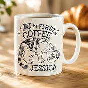 Personalised But First Coffee Mug - ForYou.ie image