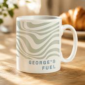 Personalised Pattern Striped Mug - ForYou.ie image