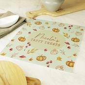 Personalised Pumpkin Glass Chopping Board - ForYou.ie image