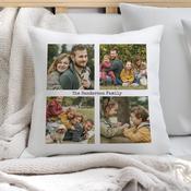 Personalised Multi Photo Upload Cushion - ForYou.ie image