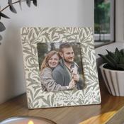 Personalised Leaf Print Ceramic 4x4 Frame - ForYou.ie image