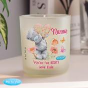 Personalised Me to You Flowery Jar Candle - ForYou.ie image