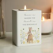 Personalised Spring Bunny Tealight Holder - ForYou.ie image