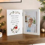 Personalised Robin Hinged Wooden Frame - ForYou.ie image