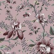 Laura Ashley Wallpaper Edita’s Garden Pale Blackberry image