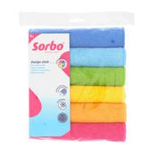 Sorbo 6 Pack Microfibre Cloths