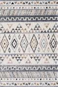 Alaska Geometric Rug 1 - 115A Ivory