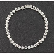 All That Bling Silver Plated Tennis Bracelet image