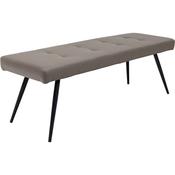 Allure Dining Bench Taupe PU image