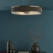 Alvaro 6 Light Flush Bronze/Brown Shade - Flush Lighting Collection