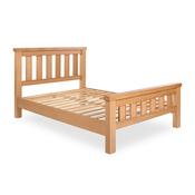 Andora 5ft King Size Bed Light Oak - Bed Frame Bedroom Collection image
