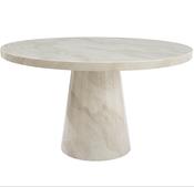 Apollo 130cm Taupe Round Dining Table – Dining Room Furniture image