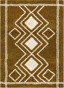 Ashton Geometric Rug 04 Mustard Cream image