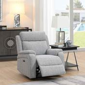 Banbury Recliner Chair Silver - Modern Electric Armchair image