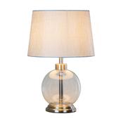 Bella Glass Lamp Silver 45cm image