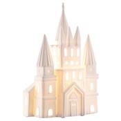 Belleek Living Fairytale Castle Luminaire – Christmas LED Home Decor