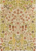Morris &amp; Co Blackthorn Floral Outdoor Rug Wheat image
