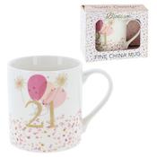 Blossom 21st Birthday Mug image