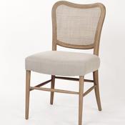 Bonnie Steeple Fabric Dining Chairs Pair of 2 image