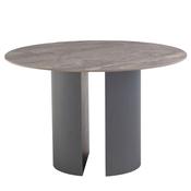 Boston Round Dining Table 1.2 m Grey image