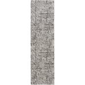 Calvin Klein Irradiant Rug IRR01 Cream Black Runner image