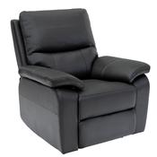 Cancan Leather Electric Recliner Chair Charcoal image