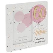 Celebration 60th Birthday Photo Frame image
