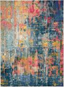 Nourison Celestial Rug CES09 Blue Yellow