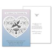 Christening Day 3D Card Boy image
