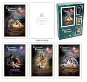 Christmas Blessing Boxed Cards – Cards for Christmas Set of 18