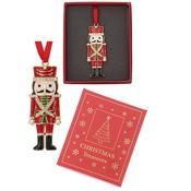 Christmas Treasures Red Nutcracker Decoration image