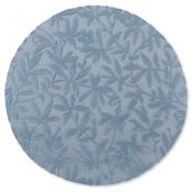 Laura Ashley Cleavers Floral Rug Seaspray Round image