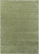 Laura Ashley Coleby Petals Floral Rug Hedgerow Green image